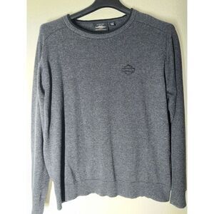 Genuine Harley-Davidson Men's‎ Crew Neck Logo Sweater 96077-21VM